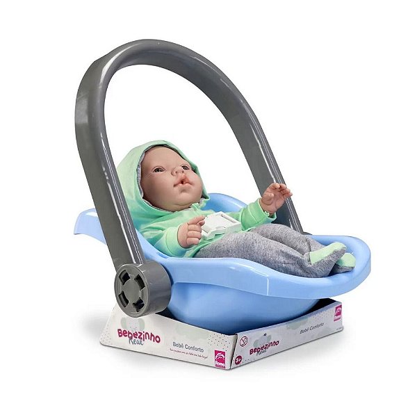 BONECA BEBEZINHO REAL BEBE CONFORTO ROMA