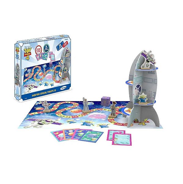 PLAYSET TOY STORY TABULEIRO 3D AVENTURA ESPACIAL