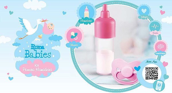 ROMA BABIES KIT PRIMEIRA MAMADEIRA ROMA