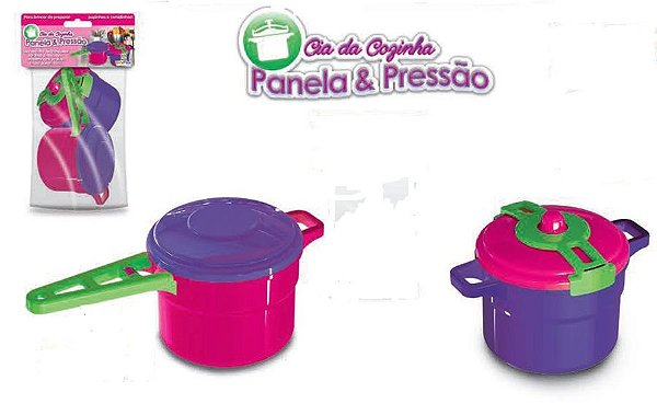 BRINQUEDO CIA DA COZINHA PANELINHA PRESSAO SOLAPA