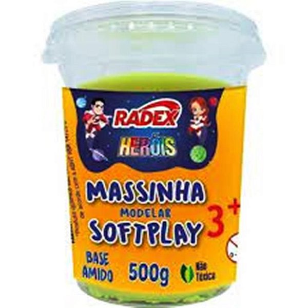 MASSA DE MODELAR HEROIS 500G