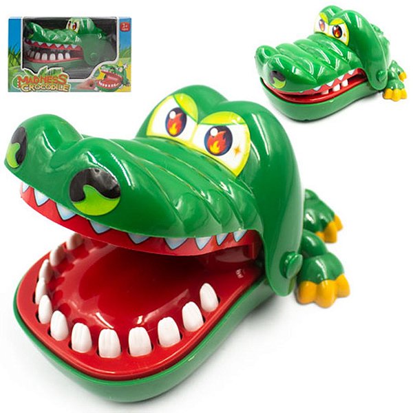 BRINQUEDO MORDIDA DE CRODODILE MADNESS CROCODILE 1