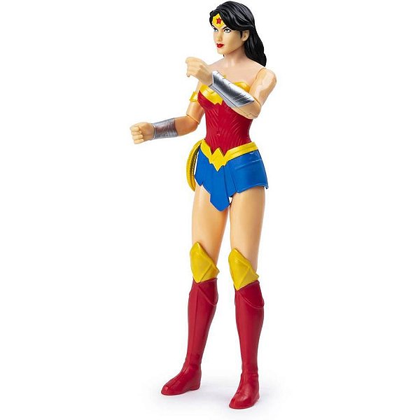 Boneco e Personagem DC Mulher Maravilha 30 cm