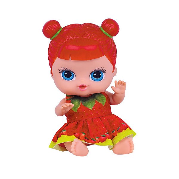 BONECA COLEÇÃO FRUTINHAS MORANGO COTIPLAS
