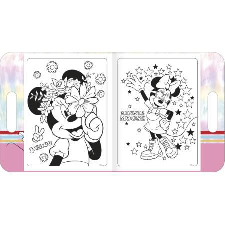 FOLHAS COLORIR MALETA MINNIE TILIBRA