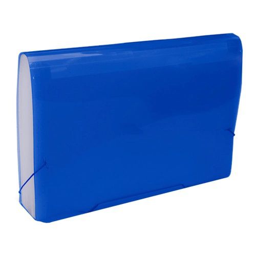 PASTA SANFONADA A4 31 PARTES AZUL POLIBRAS