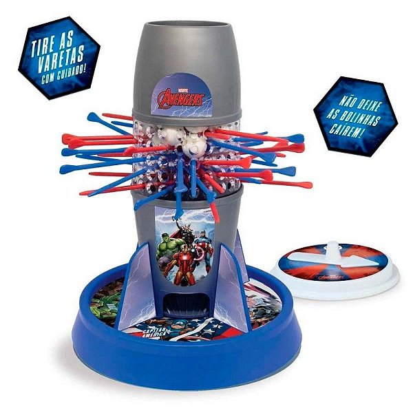 JOGO TIRA VARETAS AVENGERS ELKA