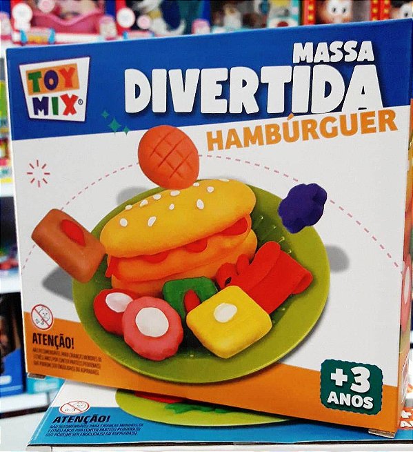 MASSA DIVERTIDA DELICIAS HAMBURGER UN RF1002