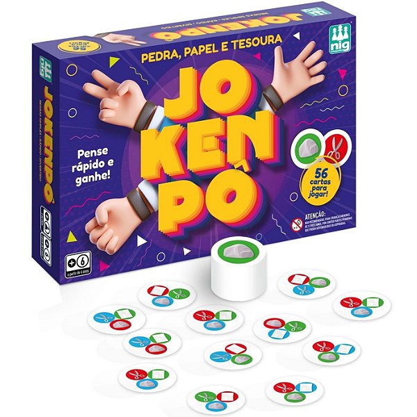 JOGO JOKENPÔ NIG BRINQUEDOS