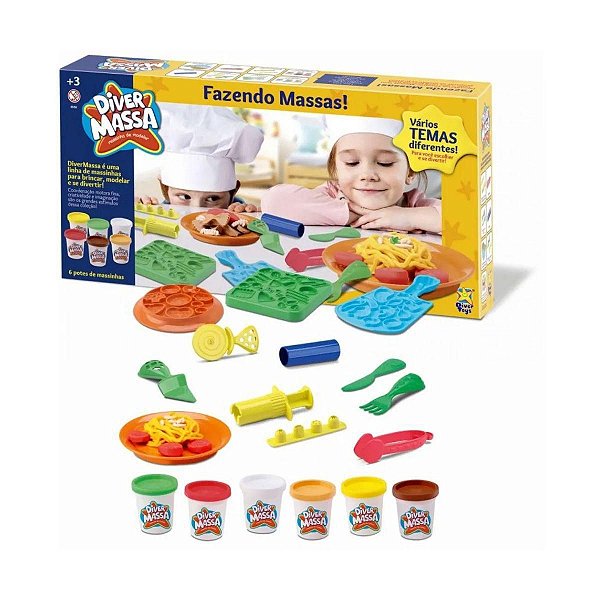 DIVER MASSA - FAZENDO MASSAS DIVERTOYS