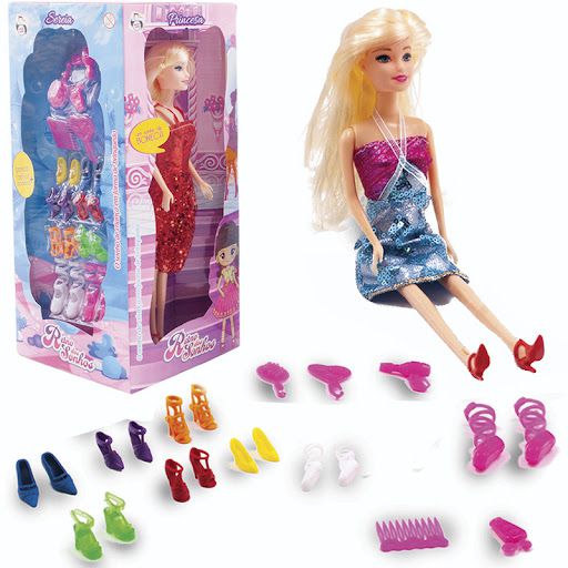 BONECA REINO DOS SONHOS COM ACESSORIOS PICAPAU