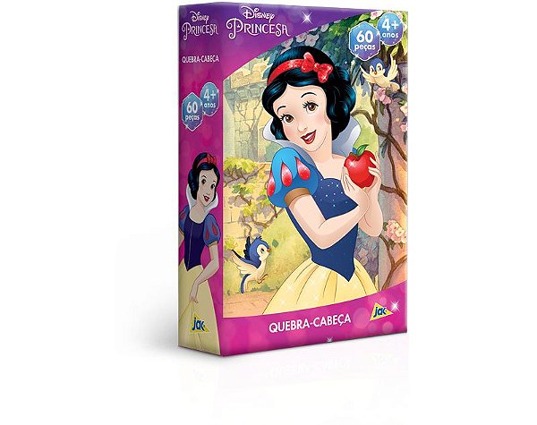 QUEBRA CABEÇA PRINCESAS BRANCA DE NEVE 60 TOYSTER
