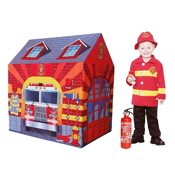 BARRACA DOBRAVEL ESTACAO BOMBEIRO DMTOYS