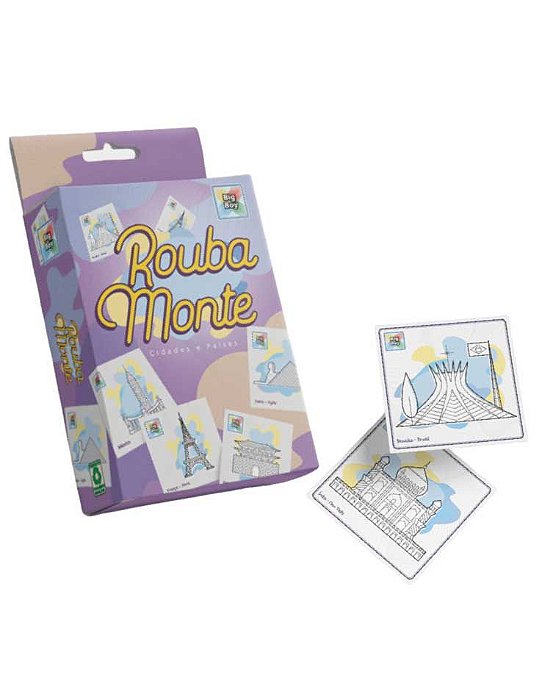 JOGO DE CARTAS ROUBA MONTE BIGBOY