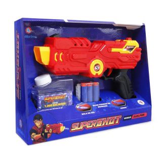PISTOLA DUALFIRE PARA LANÇAR DARDOS POLIBRINQ