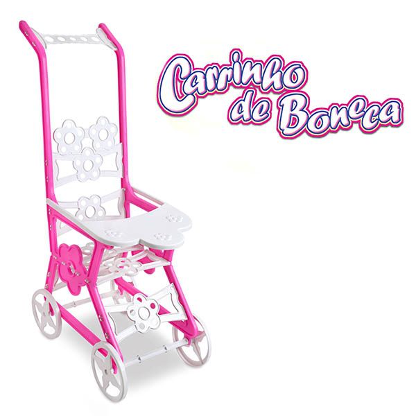 CARRINHO DE BONECA EM SOLAPA DIVIPLAST