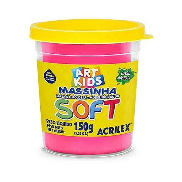 MASSA DE MODELAR SOFT 150G MARAVILHA ACRILEX