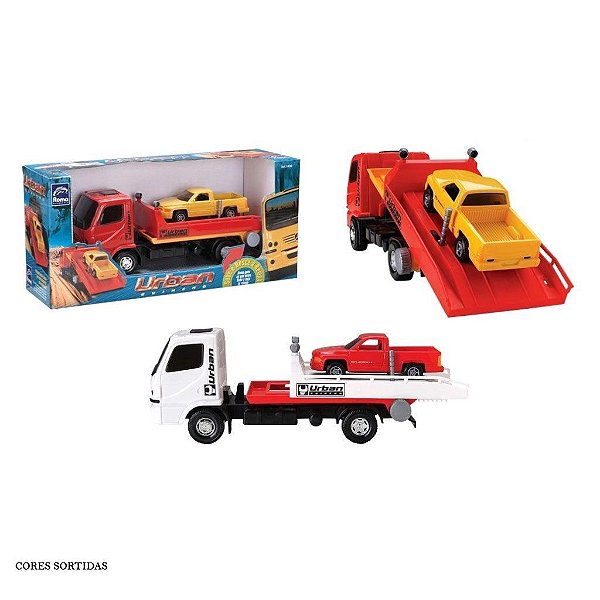 CAMINHAO URBAN GUINCHO + CARRO 28CM ROMA SORTIDO