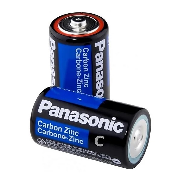 PILHA DE ZINCO COMUM PANASONIC "C" UNIDADE