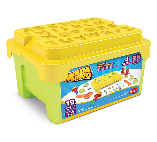BRINQUEDO BOX MASSINHA DISMAT II MK300