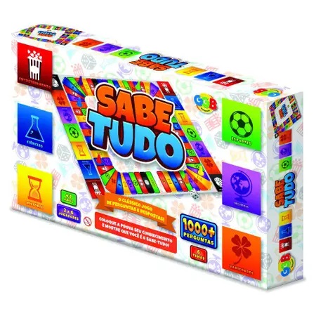 JOGO DE TABULEIRO SABE TUDO GGB