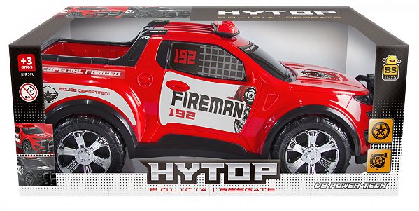 CARRINHOPICK-UP HYTOP POLICIA NA CAIXA BSTOYS