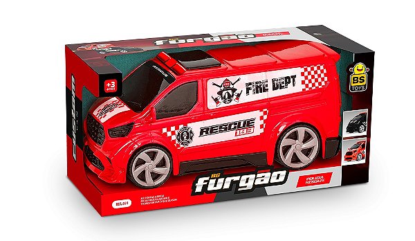 CARRINHO BS FURGAO POLICIA/RESGATE BSTOYS