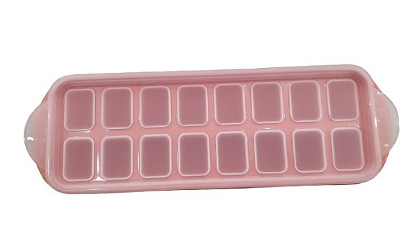 FORMA DE GELO COM TAMPA 23X7,5CM RIO HOME