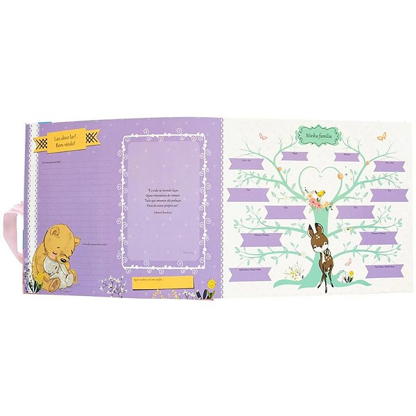 Momentos Especiais - Livro do Bebê Rosa