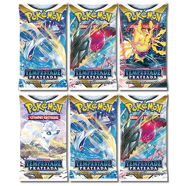 CARD POKEMON BOOSTER EE12 TEMPESTADE PRATEADA