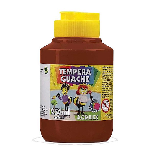 TINTA GUACHE 250 ML MARROM ACRILEX