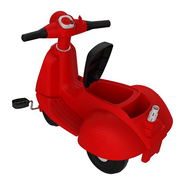TRICICLO BANDERETTA PASSEIO VERMELHO BANDEIRANTES