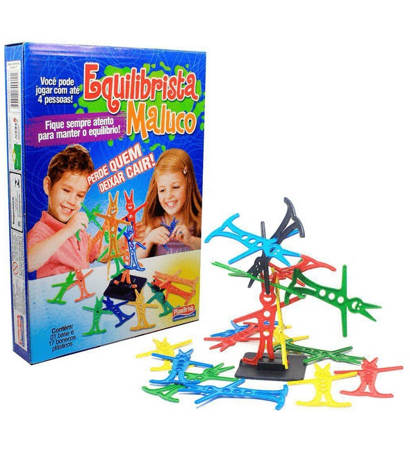 Brinquedo Educ Equilibrista Maluco