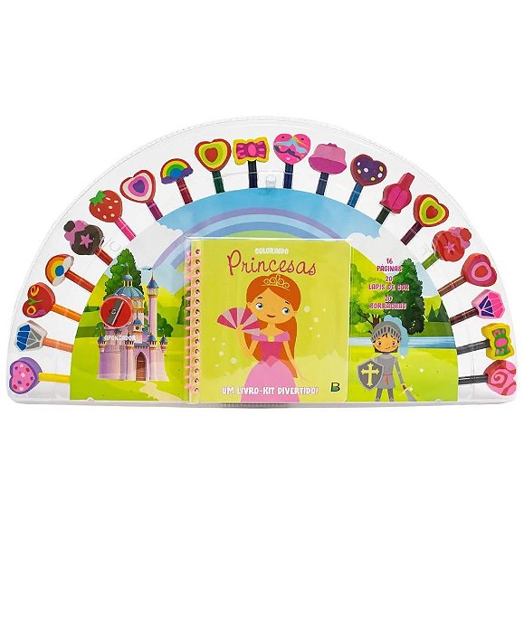 Um Livro Kit divertido Princesas