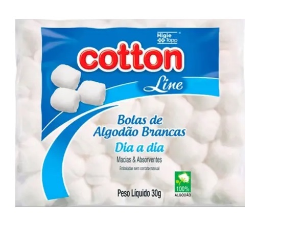 Algodão Cotton branco 40g