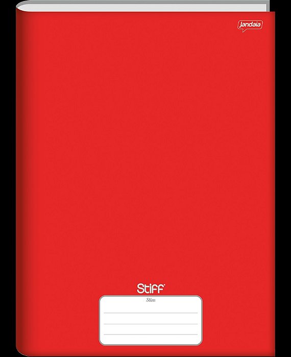 CADERNO BROCHURA UNIVERSITÁRIO 48 FLS VERMELHO  S