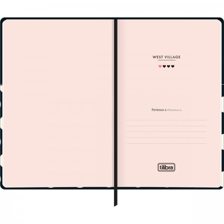 Caderno Pontilhado Costurado Capa Dura Fitto G Wes