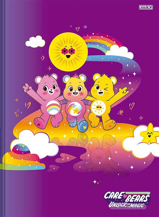 Ursinhos Carinhosos Caderno Brochurão Costurado 1/