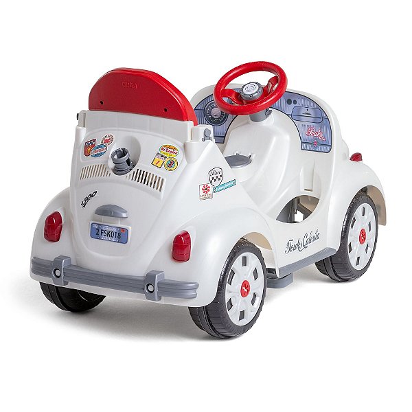 QUADRICICLO FOUKS BRANCO FUSCA CALESITA