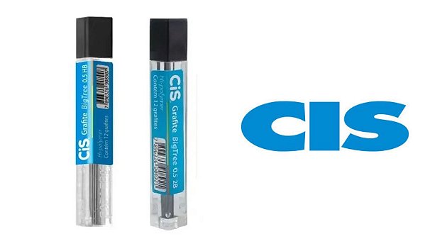 Grafite CIS bigtree 0.5 2B tubo 12 minas