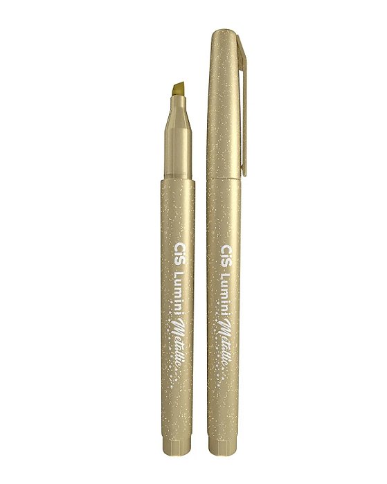 Cis Lumini Metallic Marca Texto Ouro UNIDADE