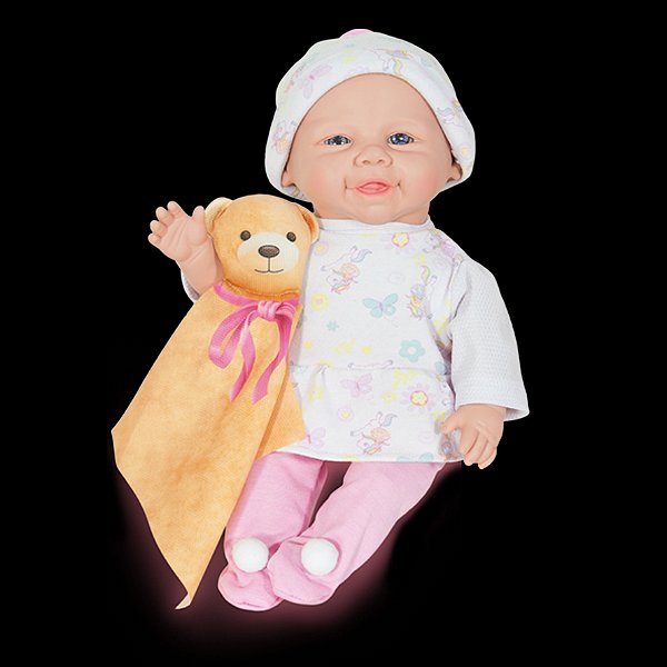 BONECA COLLECTION BABY REBORN URSO NANINHA MILK BR