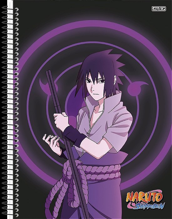 Caderno Naruto 1 matéria 80 folhas Naruto