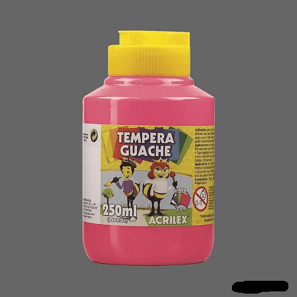 TINTA GUACHE 250 ML ROSA ACRILEX