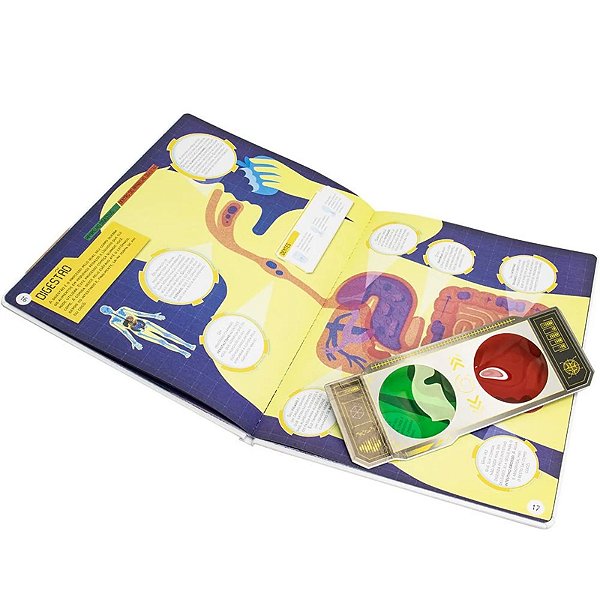 Livro Desvende Fatos Segredos do Corpo Humano Happy books