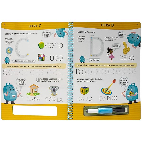 ENSINO FUNDAMENTAL ALFABETIZACAO ESCREVA E APAGUE MAIUSCULA