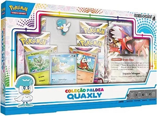 BARALHO CARTA POKEMON BOX COLECAO PALDEA SPRIGATITO