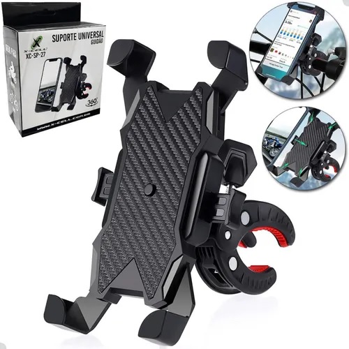 SUPORTE PARA CELULAR MOTO E BIKE GUIDAO UNIDADE XC-SP-27 - FLEX
