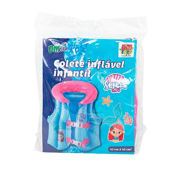 COLETE INFLAVEL INFANTIL SEREIA DMTOYS