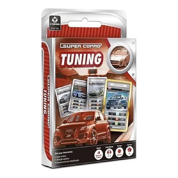JOGO SUPER COPAG SUPER TRUNFO TUNING